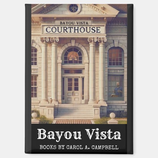 Bayou Vista Courthouse – Southern Psychos Collecti Magneet (Voorkant)