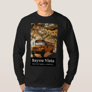 Bayou Vista School Bus – Southern Psychos Collecti T-shirt