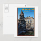 Bayreuth - Neues Schloss Briefkaart (Voorkant / Achterkant)
