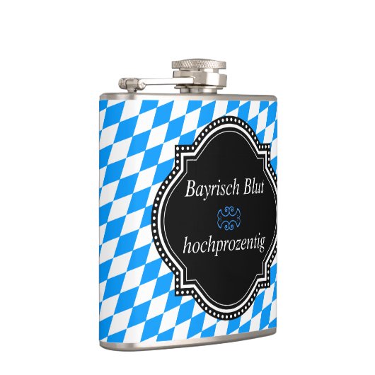 Bayrisch Blut Flachmann Heupfles (Rechts)