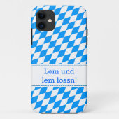 Bayrisch Case-Mate iPhone Case (Achterkant)