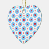 Bayrisch dezent keramisch ornament (Links)