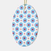 Bayrisch dezent keramisch ornament (Links)