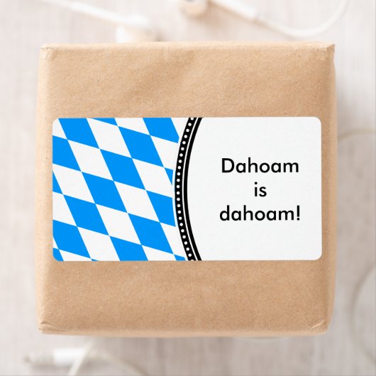 Bayrische Rauten Etiket (Insitu)