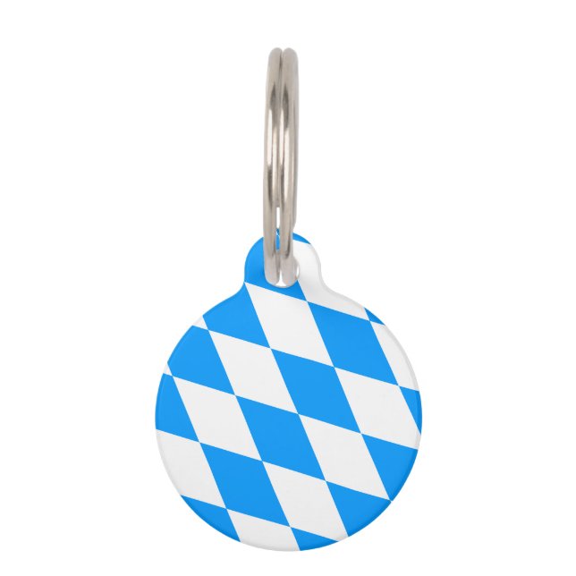 Bayrische Rauten Huisdierpenning (Voorkant)