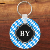 Bayrische Rauten Sleutelhanger (Voorkant)