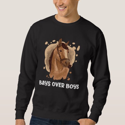 Bays Over Boys  Horse   1 Trui (Voorkant)
