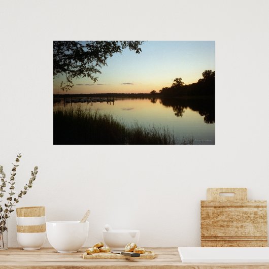 Bayside Boats Print (Keuken)