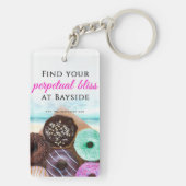 Bayside Heat / Vind uw eeuwigdurende gelukzalighei Sleutelhanger (achterkant)