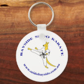 Bayside Kangaroo in Seido Gi Keyring Sleutelhanger (Voorkant)