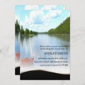 Bayside Lakeside Bayou Party Invitation Kaart (Voorkant / Achterkant)