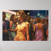 Bayside Latina 's nachts Poster (Voorkant)