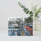 Bayside Miami Briefkaart (Staand voorkant)