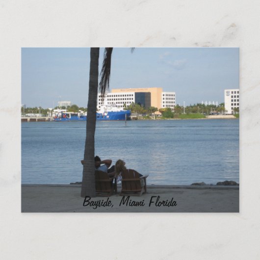 Bayside, Miami Florida Briefkaart (Voorkant)