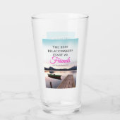 Bayside Romance/Best Relaties Drink glas (Achterkant)