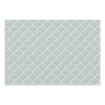 Bayside Scallop Clam Shell in zeegroene tint