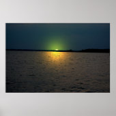 Bayside Sunset Poster (Voorkant)