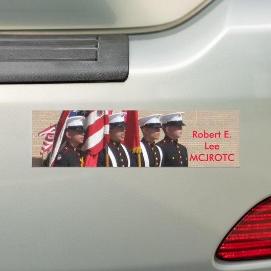 Baytown Robert E. Lee MCJROTC Bumpersticker (Op auto)