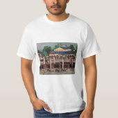 Bayview Avenue, Put-n-Bay, Ohio Mannen T-Shirt (Voorkant)