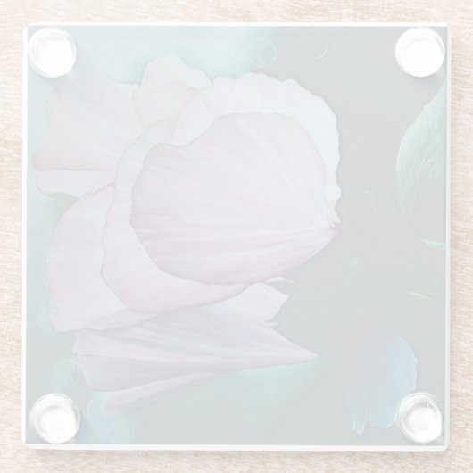 Bayville Blossom Glazen Onderzetter (Achterkant)