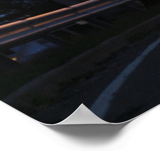 Bayville Bridge Sunrise Poster (Hoek)