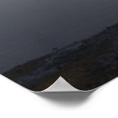 Bayville Foggy Sunrise Poster (Hoek)