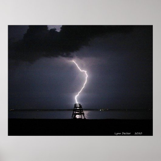 Bayville Lightning Poster (Voorkant)