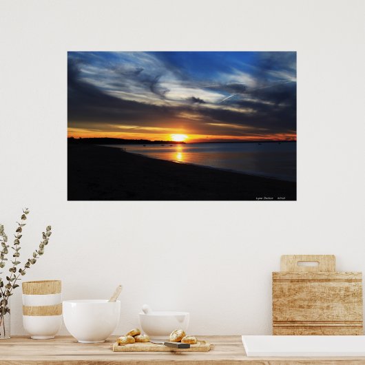 Bayville Sunset Poster (Keuken)