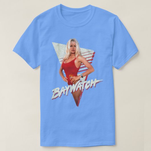 Baywatch Retro T-shirt (Design voorkant)