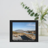 Baza Lakes, Granada, Spanje briefkaart (Staand voorkant)