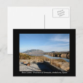 Baza Lakes, Granada, Spanje briefkaart (Voorkant / Achterkant)