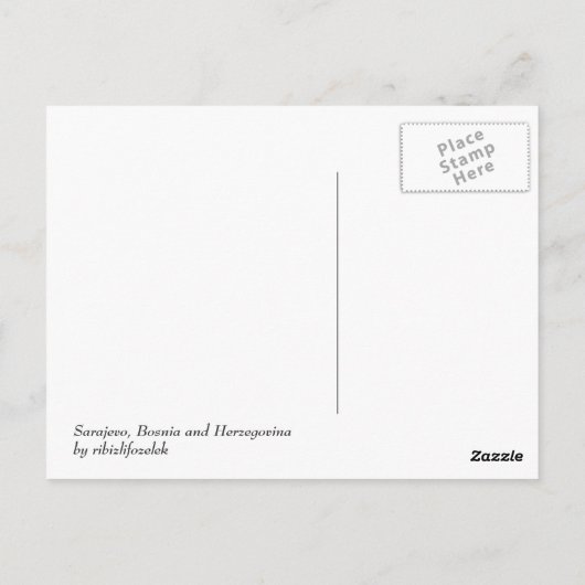 Bazaar Briefkaart (Achterkant)