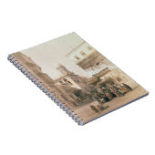 Bazaar van de Coppersmiths, Cairo, uit "Egypte en Notitieboek (Rechterzijde)