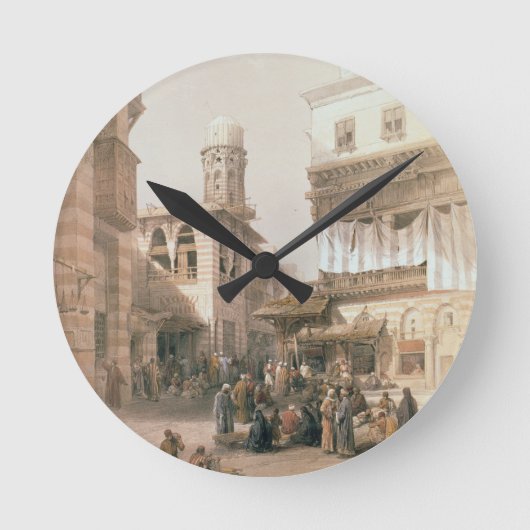 Bazaar van de Coppersmiths, Cairo, uit "Egypte en Ronde Klok (Voorkant)