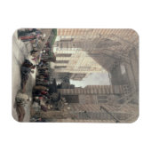 Bazaar van de zijderupsentelers in Caïro uit "Egyp Magneet (Horizontaal)