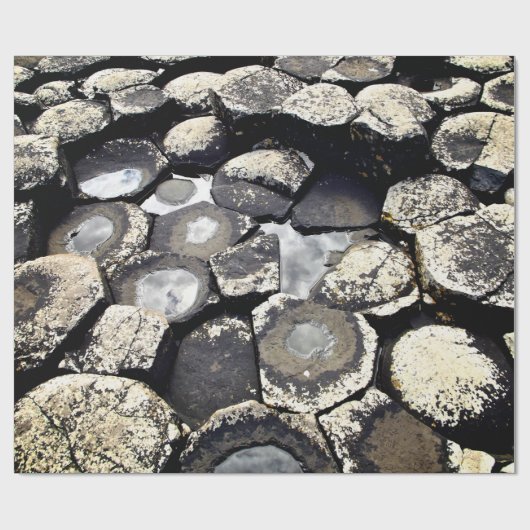Bazaltformaties Giant's Causeway Cadeaupapier (Vlak)