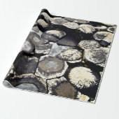 Bazaltformaties Giant's Causeway Cadeaupapier (Uitgerold)