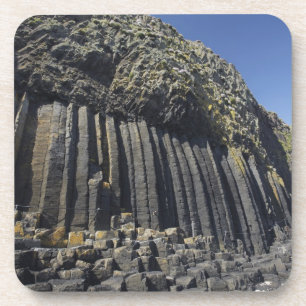 Bazaltkolommen bij Fingal's Cave, Staffa, voor de  Drankjes Onderzetter