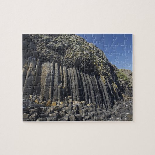 Bazaltkolommen bij Fingal's Cave, Staffa, voor de  Legpuzzel (Horizontaal)