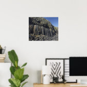 Bazaltkolommen bij Fingal's Cave, Staffa, voor de Poster (Thuiskantoor)