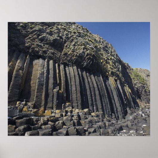 Bazaltkolommen bij Fingal's Cave, Staffa, voor de Poster (Voorkant)