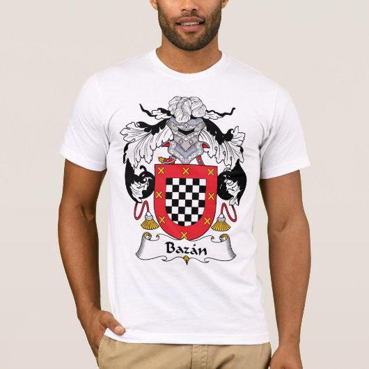 Bazan Family Crest T-shirt (Voorkant)
