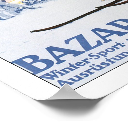 Bazar Nurnberg Poster (Hoek)