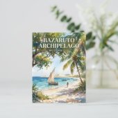 Bazaruto-archipel Mozambique Briefkaart (Staand voorkant)