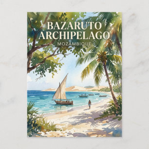 Bazaruto-archipel Mozambique Briefkaart