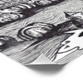 Bazel in het noordwesten van Zwitserland Perfect Poster (Hoek)