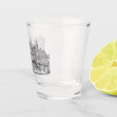 Bazel in het noordwesten van Zwitserland Shot Glas (Rechts)