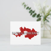 Bazel-land - Bazel-Landschaft Briefkaart (Staand voorkant)