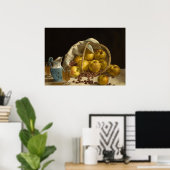 Bazel of Fruit, 1857, van John Francis Poster (Thuiskantoor)