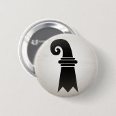 Bazel Ronde Button 5,7 Cm (Voorkant /achterkant)